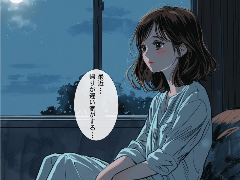 浮気調査の相談漫画 1