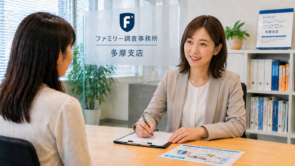ファミリー調査事務所 多摩支店の相談風景