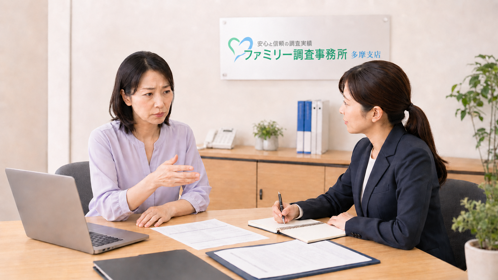 婚活相手の勤務先や年収に関する説明を結婚前に整理する女性
