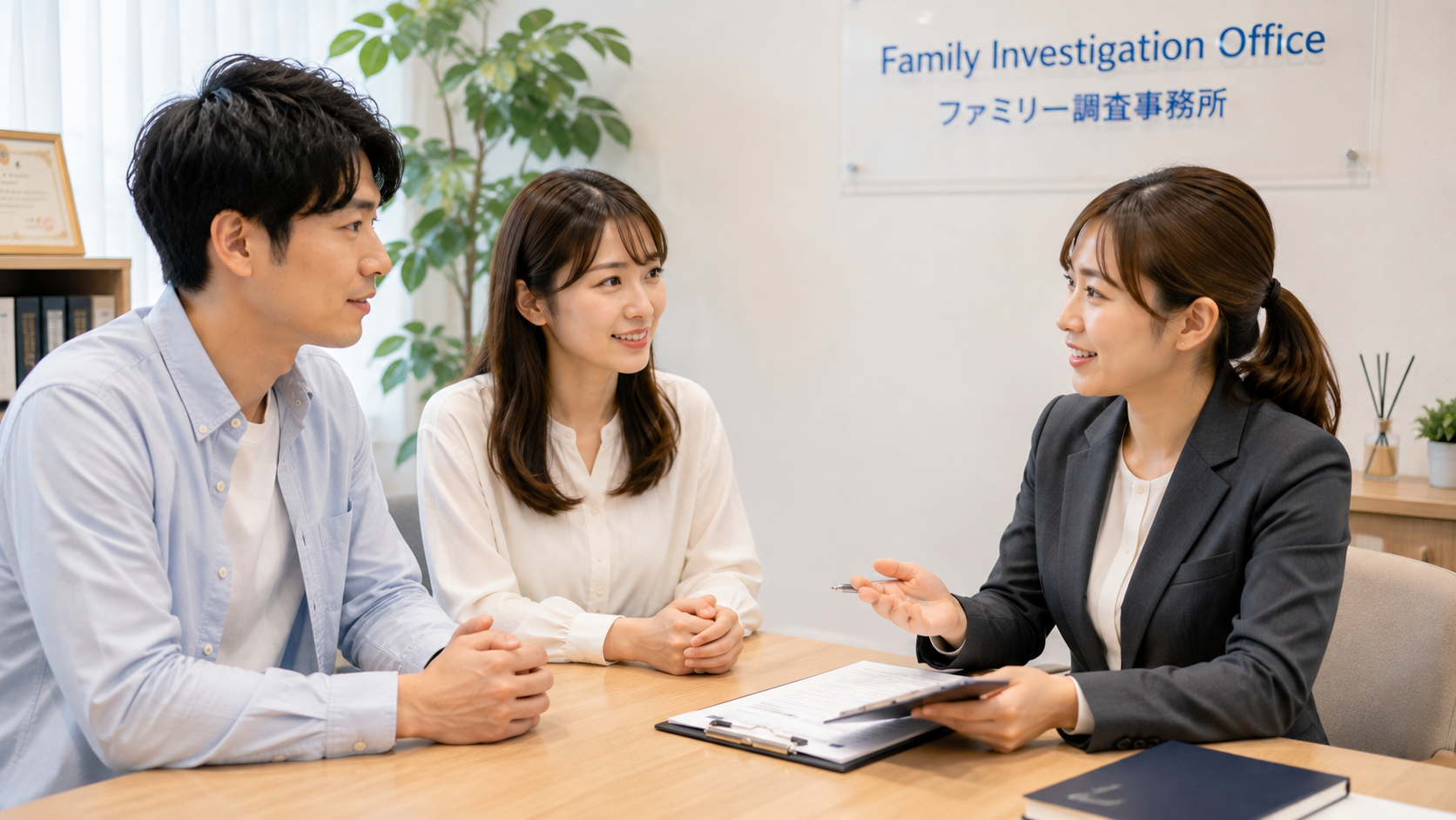 多摩・多摩周辺で人探しの手がかりを整理する家族