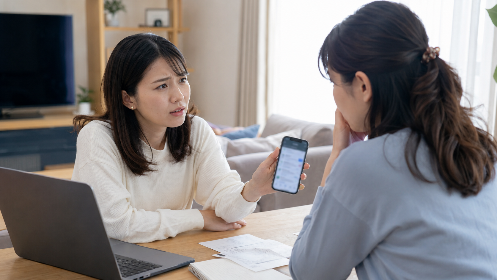 知人へ代理購入代金を送金したが商品が届かず困っている女性